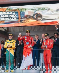 Leclerc gana GP de Mónaco 